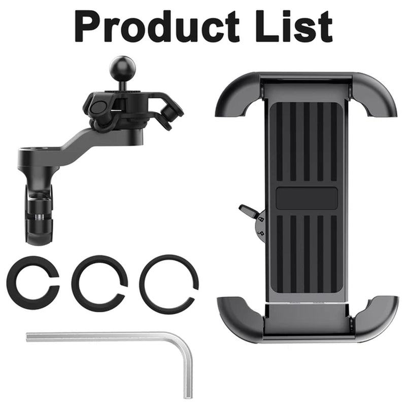 Bicycle Phone Holder Stand for Iphone Xiaomi Samsung Motorcycle Mobile Cellphone Holder Bike Scooter Handlebar Clip Mount