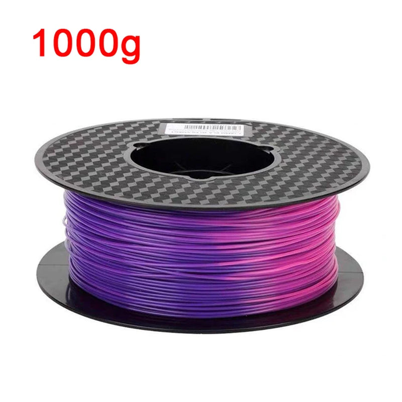 1.75Mm PLA 3D Printer Filament Color Change with Temperature 31-45 Degrees Dark Green to Red to Yellow 3D Printing Material