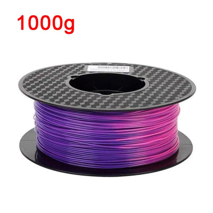 1.75Mm PLA 3D Printer Filament Color Change with Temperature 31-45 Degrees Dark Green to Red to Yellow 3D Printing Material